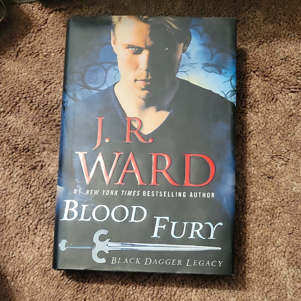 J.R. Ward 'Blood Fury' Hardcover Book First Edition
